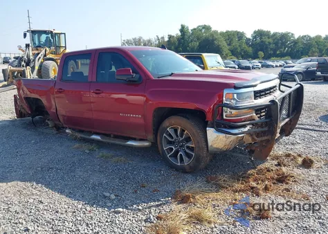 2018 Chevrolet Silverado 1500 1Lt из США, поврежденный, VIN 3GCUKREC8JG160160